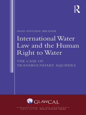 cover image of International Water Law and the Human Right to Water